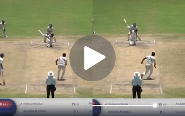 [Watch] 6, 6! Ishan Finishes Off Like MS Dhoni With Massive Sixes In Buchi Babu Tournament